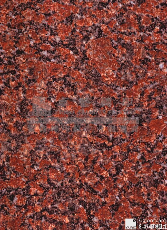 大理石纹转印膜-S374阿根廷红