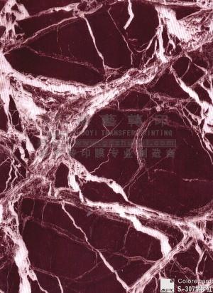 大理石纹转印膜-S307紫罗红