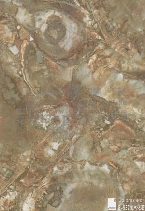 大理石纹转印膜-S537浅木化石